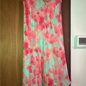 100% Silk BCBG midi skirt